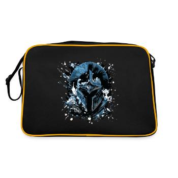 Casque Spartiate Symbole Gladiateur - Sac Retro - noir/or - Dos