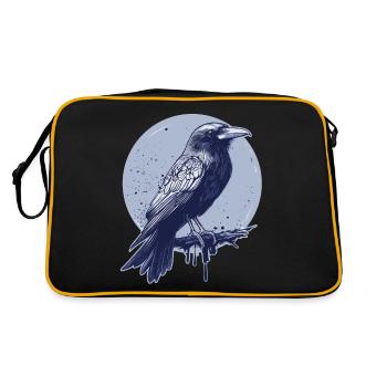 Corbeau corbeau - Sac Retro - noir/or - Dos