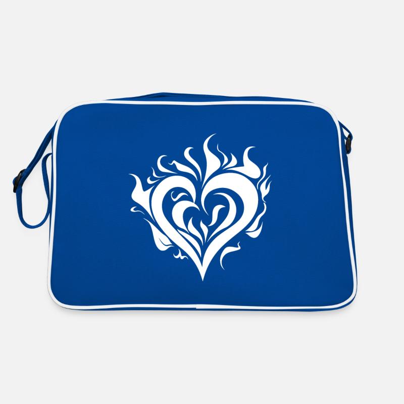 Heart Fire Retro Bag
