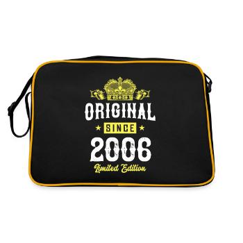 Édition limitée 2006 - Sac Retro - noir/or - Dos