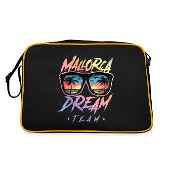 Équipe de rêve de Majorque - Sac Retro - noir/or - Dos