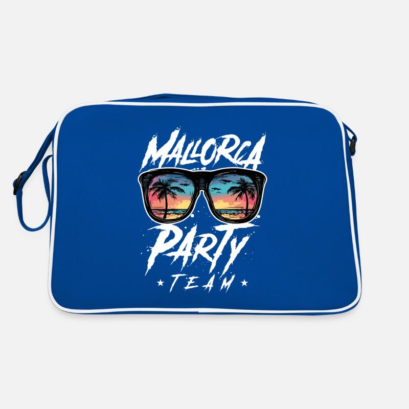 Majorque Party Team Palmiers Sac Retro