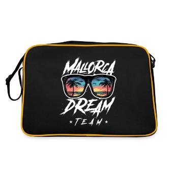 Équipe de rêve de Majorque - Sac Retro - noir/or - Dos
