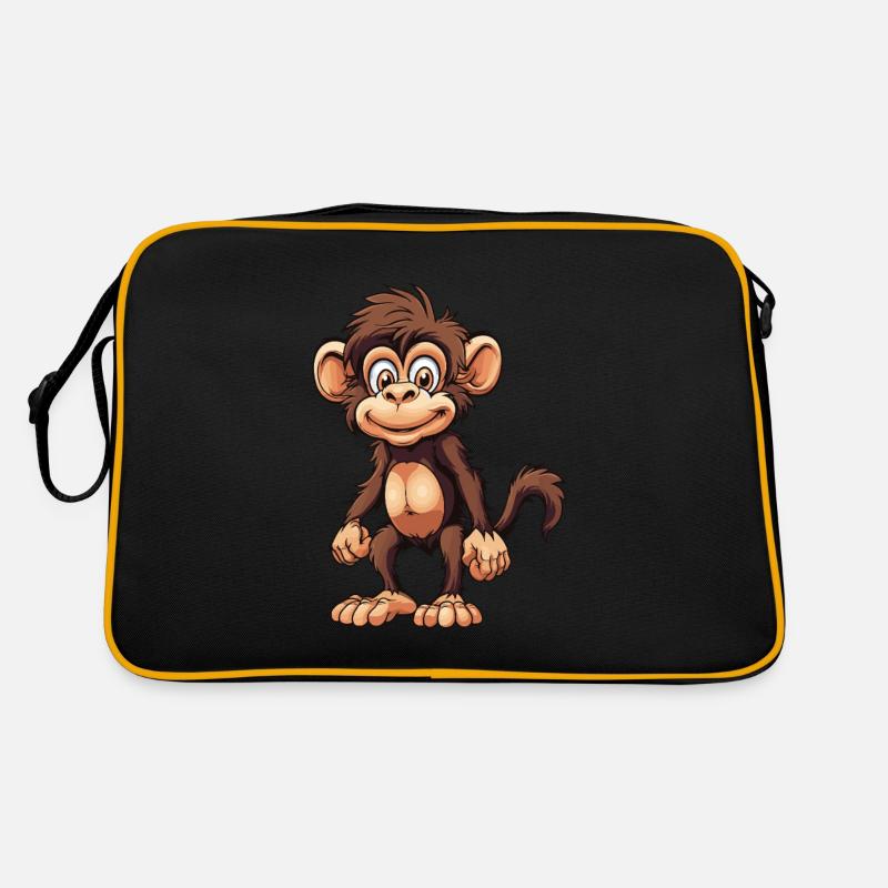 Monkey Animal Retro Bag