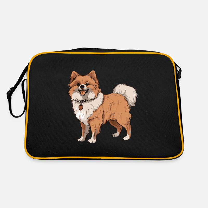 Pomeranian Dog Retro Bag