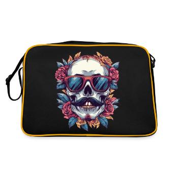 Skeleton Bachelor - Sac Retro - noir/or - Dos