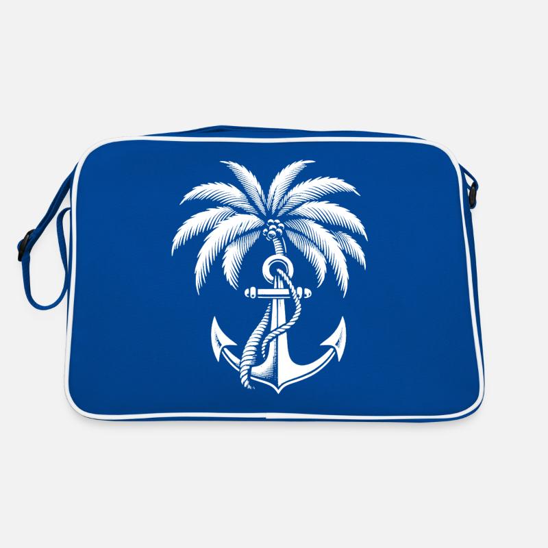Anchor Palm Retro Bag