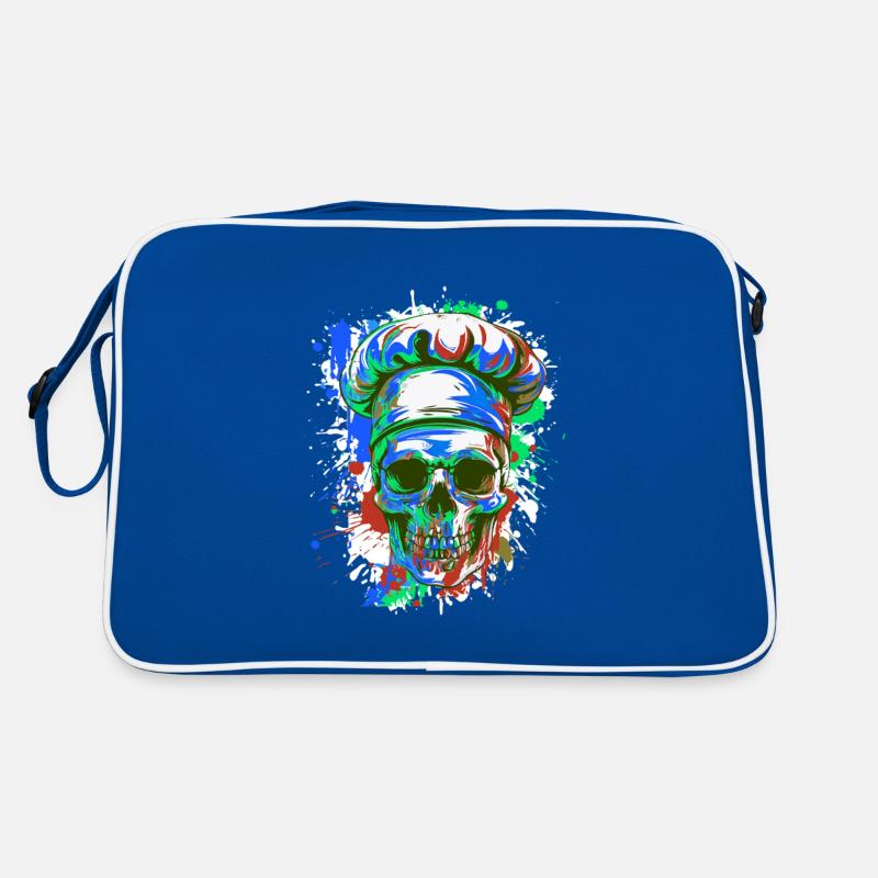Chef Chef Skull Retro Bag