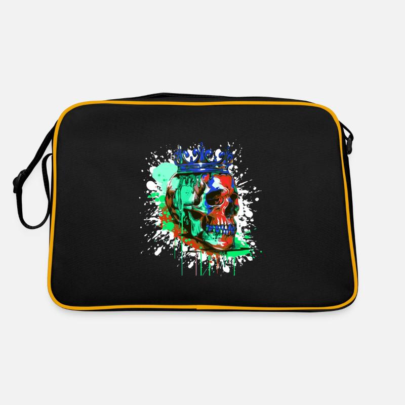 King Skull Crown Royal Retro Bag