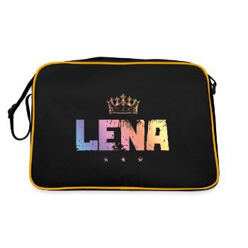 Lena - Sac Retro - noir/or - Dos