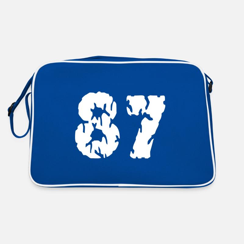 87 Number Jersey Retro Bag
