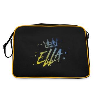 Ella - Sac Retro - noir/or - Dos