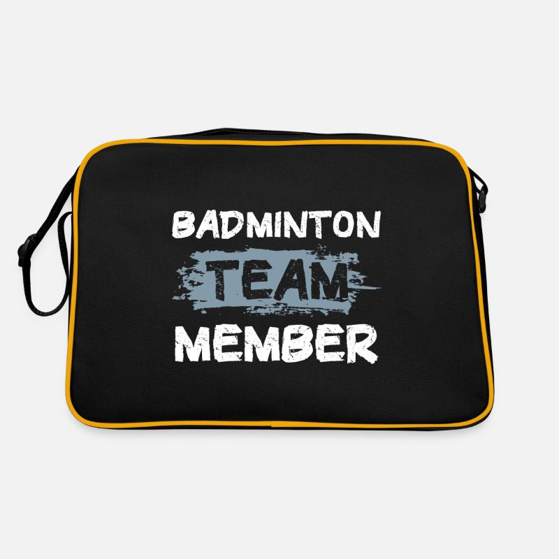 Équipe de badminton Sac Retro