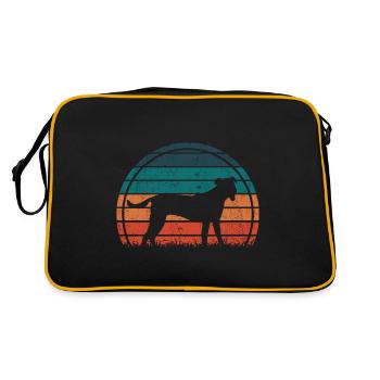 Bardino Majorero Canario Vintage Rétro - Sac Retro - noir/or - Dos