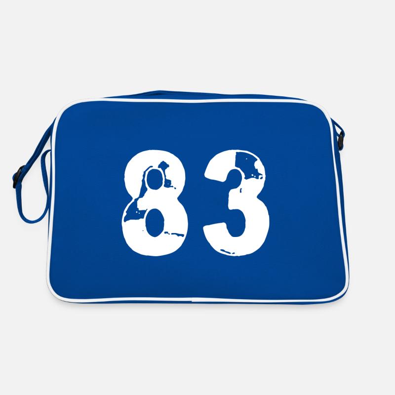 83 Maillot numéro Sac Retro