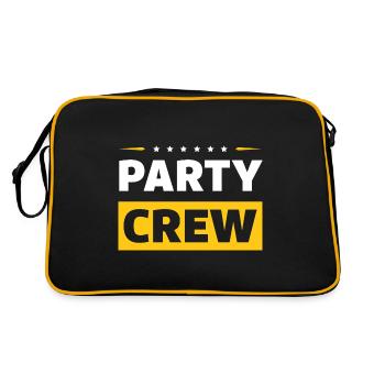 Équipage de fête - Sac Retro - noir/or - Dos