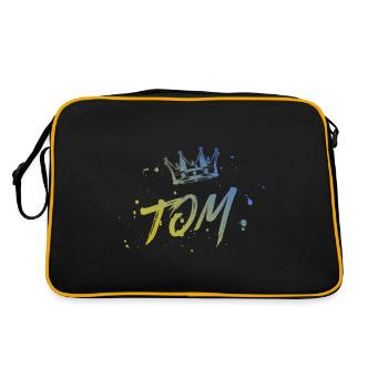 Tom - Sac Retro - noir/or - Dos