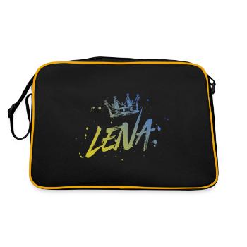 Lena - Sac Retro - noir/or - Dos