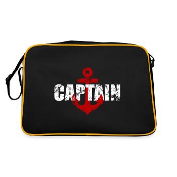 Capitaine capitaine - Sac Retro - noir/or - Dos