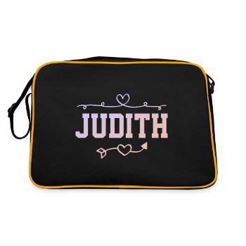 Judith - Retro Bag - black/gold - Back