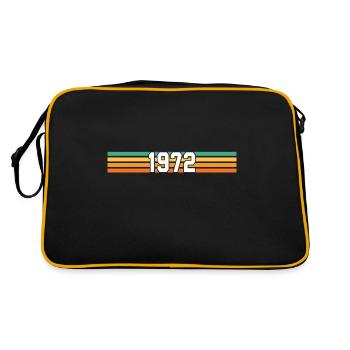 retro 1972 made in 1972 - Sac Retro - noir/or - Dos