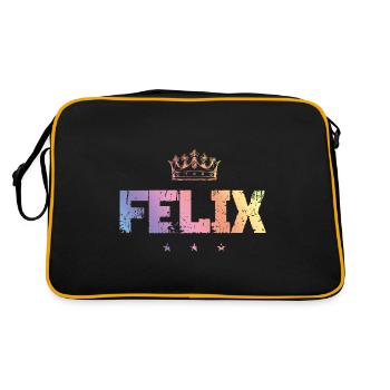 Felix - Sac Retro - noir/or - Dos