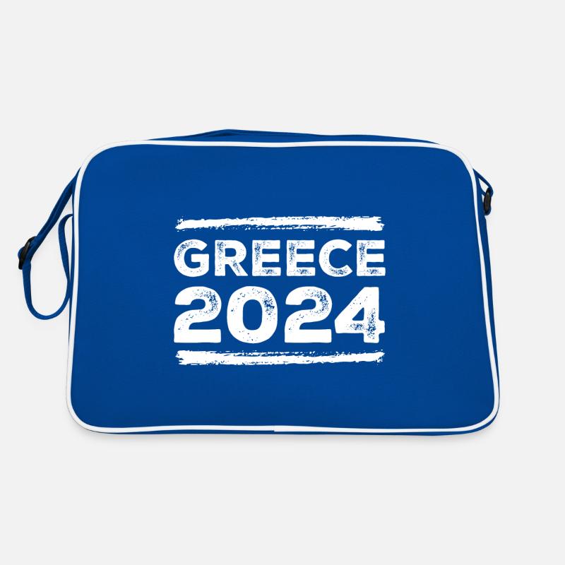 Greece 2024 Saying Retro Bag