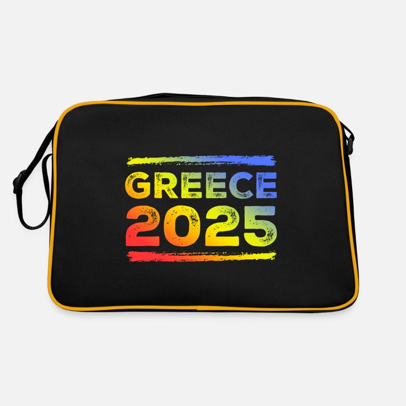 Grèce 2025 Coloré Sac Retro