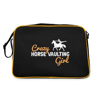 Conception de voûte et conception de chevaux de voûte - Sac Retro - noir/or - Dos