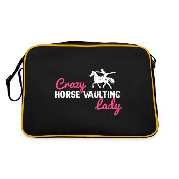Conception de voûte et conception de chevaux de voûte - Sac Retro - noir/or - Dos