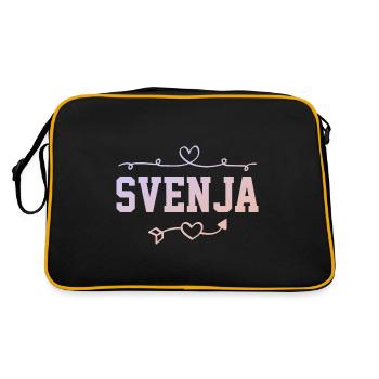 Jennifer - Sac Retro - noir/or - Dos