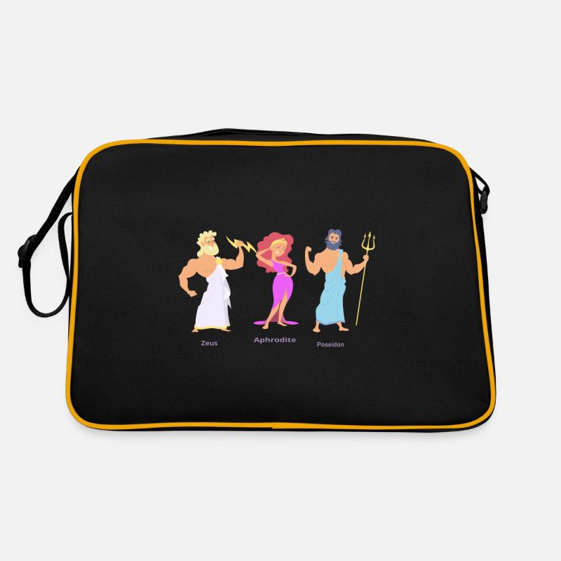 ZEUS APHRODITE POSEIDON Retro Tasche