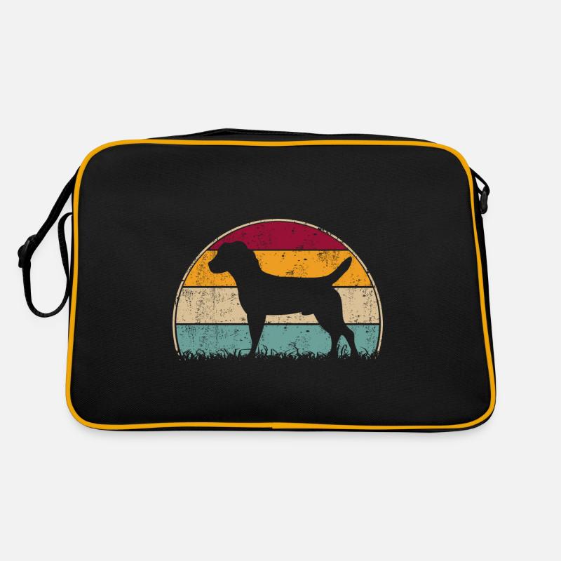 Heideterrier Retro Vintage Retro Tasche