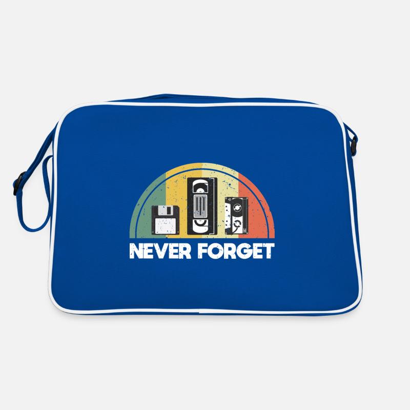 Never Forget Retro Vintage Retro Tasche