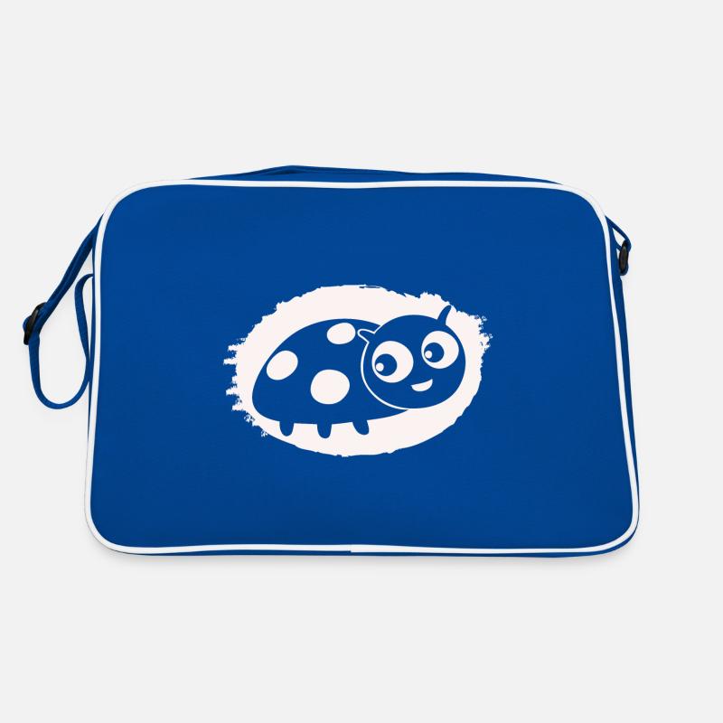 funny ladybug Retro Bag