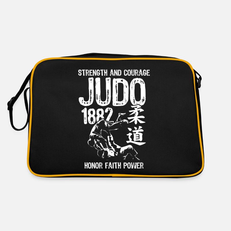 Judo - Retro Bag - black/gold
