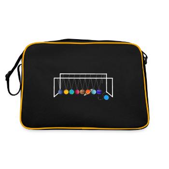 Newton Planet Pendulum - Retro Bag - black/gold - Back