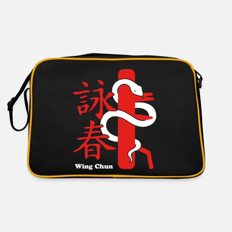 Wing Chun Kung Fu Retro Tasche