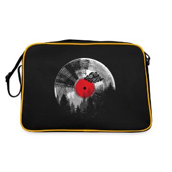 Record geeks - Sac Retro - noir/or - Dos