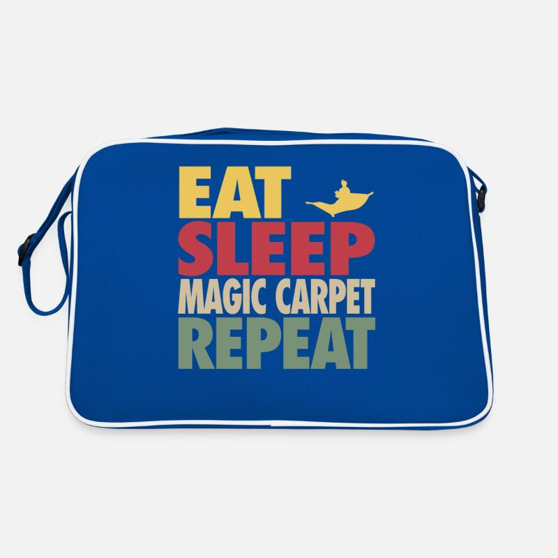 Eat Sleep Magic Carpet Repeat RETRO EDITION Sac Retro
