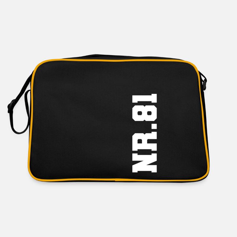 Number 81 NO. 81 Retro Bag