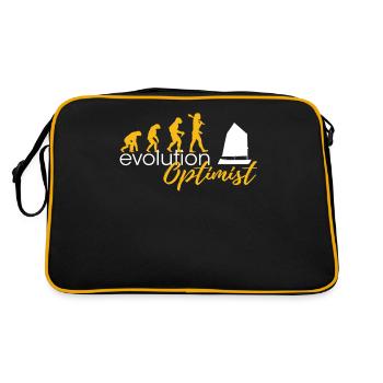 Evolution Of Optimists - Retro Bag - black/gold - Back
