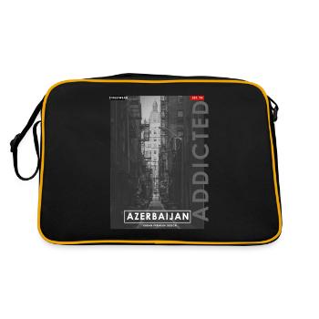 Azerbaijan - Retro Bag - black/gold - Back