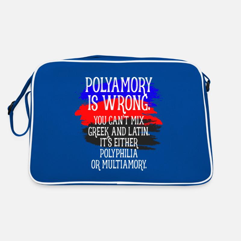 Polyamour Is Wrong Polyamour disant polyamour Sac Retro