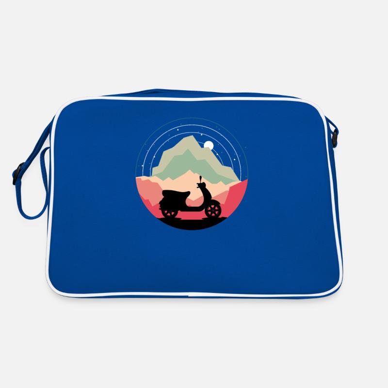 Conception de cyclomoteur fantaisie Sac Retro