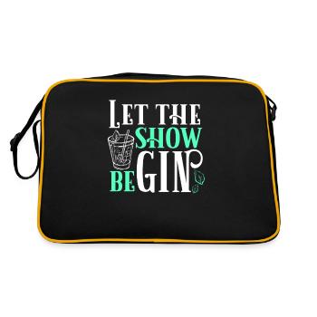 gin - Retro Bag - black/gold - Back