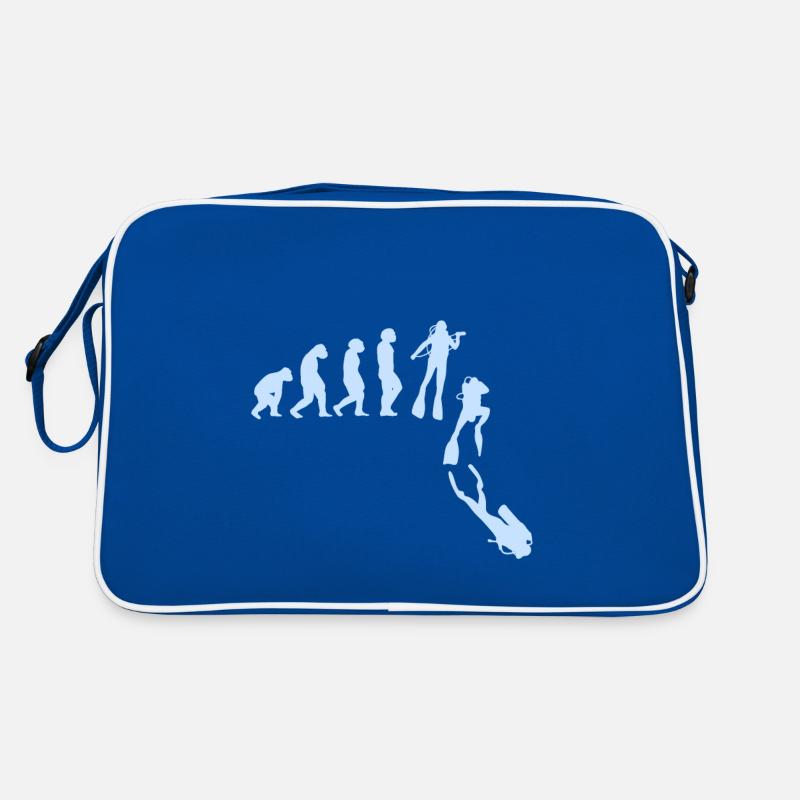 Scuba diver diver Retro Bag