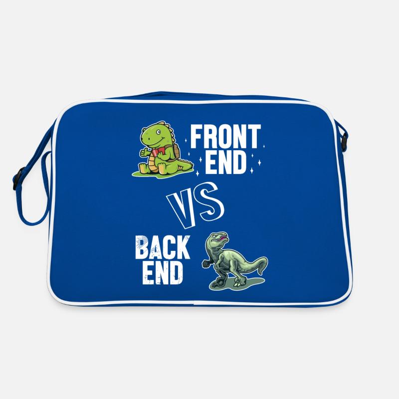 Frontend vs. Backend Developer Full Stack Retro Bag