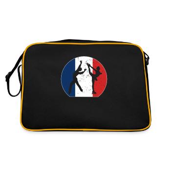 Cadeau De Patinage Artistique Pour Les Amateurs - Sac Retro - noir/or - Dos