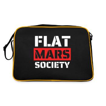 Société Flat Mars - Sac Retro - noir/or - Dos